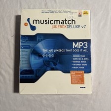 Musicmatch Jukebox Deluxe V7 - Jukebox MP3 Windows XP registrazione/riproduzione e masterizzazione CD
