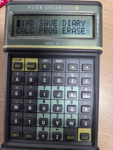 Psion organizer pocket - organizer, ii