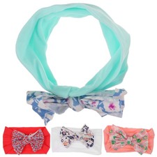  4PCS Christmas Baby Bowknot Fasce Accessori per capelli adorabili per i più