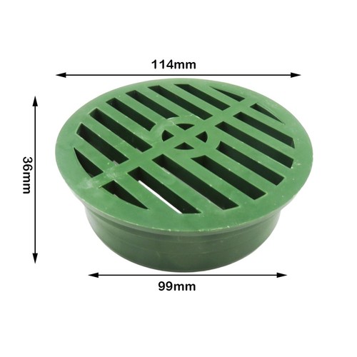 Griglia scarico prato pvc - griglia, di