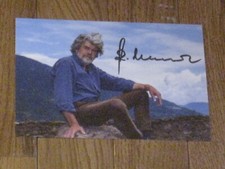 REINHOLD MESSNER foto firmata