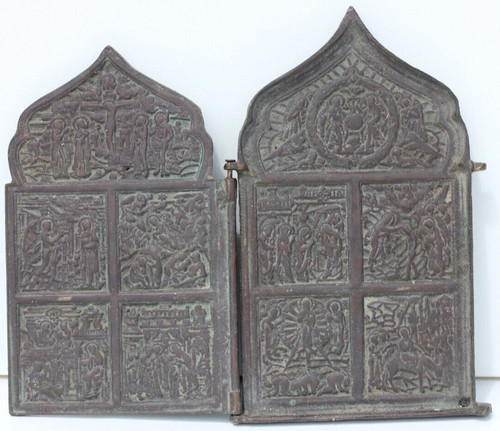 Icone orthodoxe diptyque - icone, en