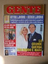 GENTE n�47 1995 Alain Delon Pippo Baudo Mara Venier Gianni Bugno [M28]