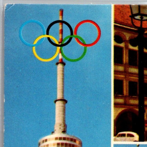 Cartolina epoca torre - d'epoca,