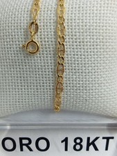 Bracciale in oro giallo 750 18