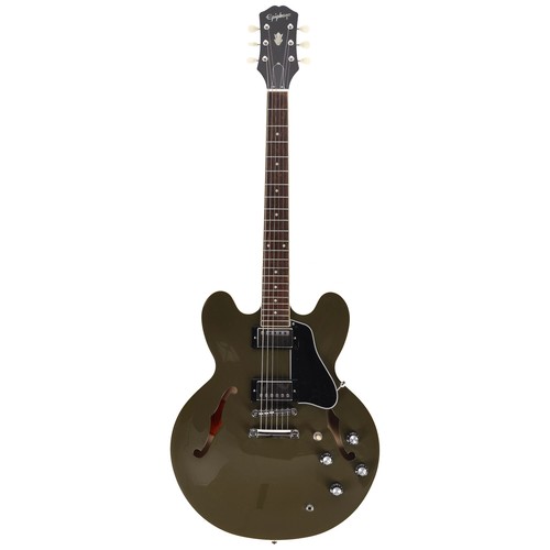 Epiphone 335 olive drab - es-335,