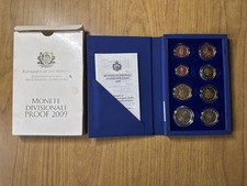 COFANETTO REPUBBLICA SAN MARINO SERIE MONETE DIVISIONALI PROOF 2009 EURO D2