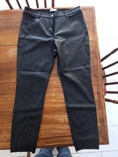 Pantalone ecopelle motivi - pantalone,