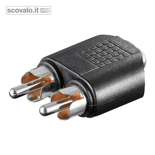 Adattatore audio rca - adattatore,