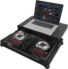 Zomo Flightcase P-DDJ-SB3 Plus NSE | Adatto per Pioneer DDJ-SB3 + ripiano laptop