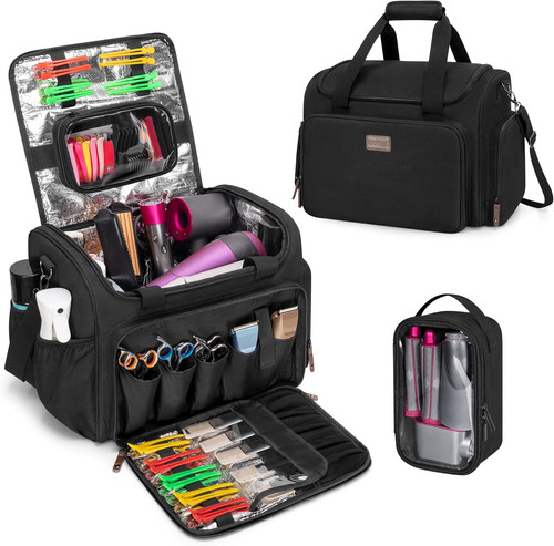Borsa parrucchiere isolata - borsa,
