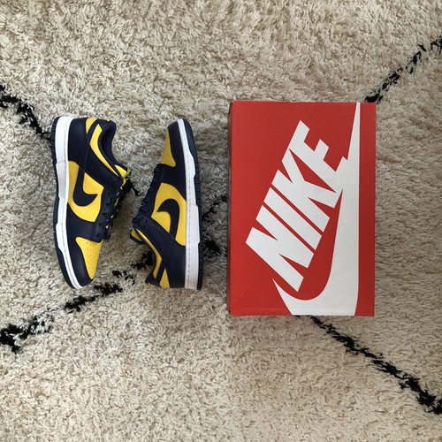 Nike dunk low team michigan - low,