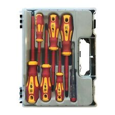 TECNOTIE® - Cacciaviti/Giraviti per Elettricisti set da 7 Pz Isolati a 1000 Volt