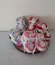 Scarpine neonati, lana Oeko-tex, fatte a mano, idea regalo, moda neonati,