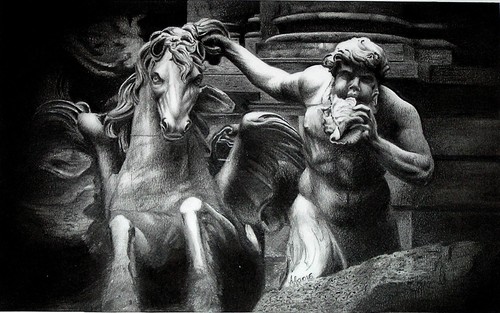 Roma fontana trevi - fontana,