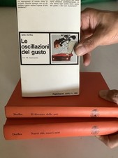 GILLO DORFLES - TRE TESTI FONDAMENTALI 