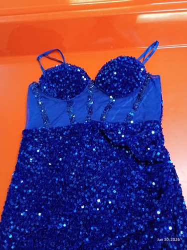 Mini abito donna banjul blu - abito,