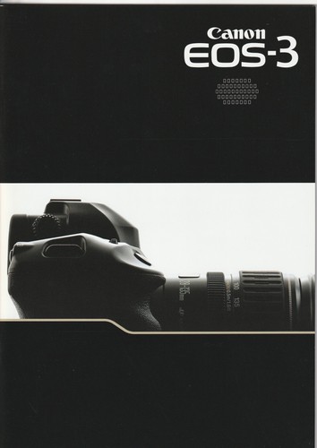 Brochure originale canon eos - brochure, eos-3