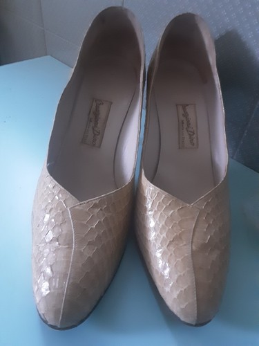 Scarpe puro pitone beige - puro, by