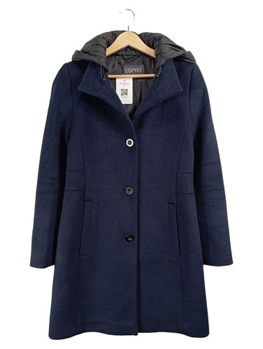 Esprit cappotto donna blu - donna,