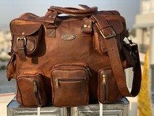 Borsa in vera pelle viaggio
