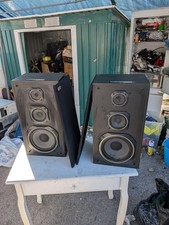 Coppia Altoparlanti Tosibha A 3 Vie Casse Acustiche Dx SX Buono Stato Funzionano