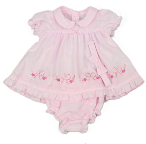 Vestito estivo bambina - rosa, 3