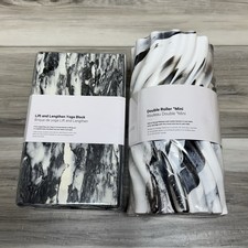 Lululemon Doppio Rullo Mini & Lift Allungamento Yoga Blocco Esercizio Allenamento Yoga