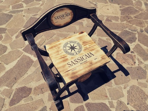 Sedia sassicaia savonarola - sassicaia,