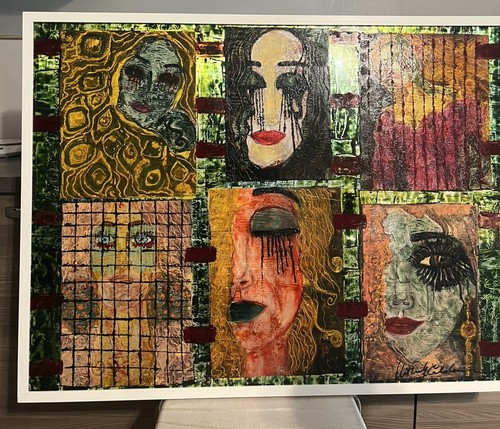 Quadro sadness nathaly - “sadness”,