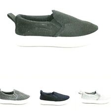 SCARPE BIMBA GRIGIO MOCASSINO BAMBINA NERO SLIP ON GINNASTICA BLU SILVER 