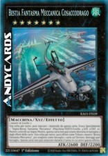 BESTIA FANTASMA MECCANICA COSACCODRAGO • Rara Collector RA03 IT039 • 1Ed