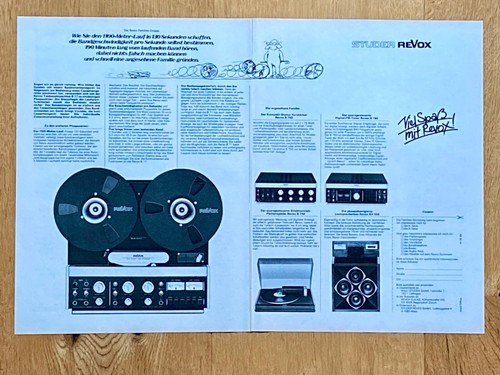 Revox registratore hifi - revox,