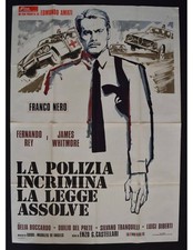 manifesto LA POLIZIA INCRIMINA