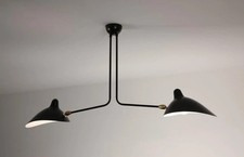 Lampadario ottone metà - lampadario,