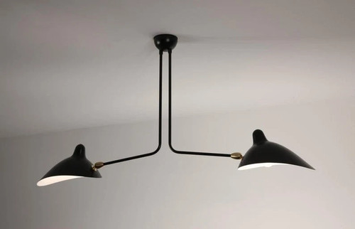 Lampadario ottone metà - lampadario, in