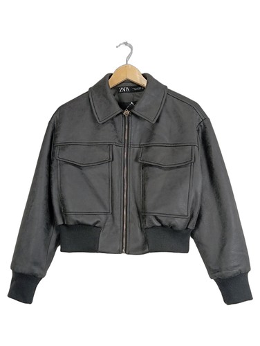 Zara giacca bomber donna - zara, nera