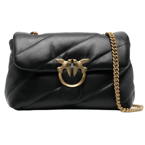 Pinko borsa puff nera - , oro