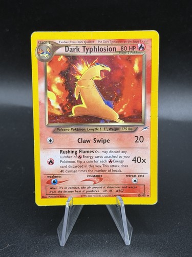2002 pokemon dark - dark, typhlosion