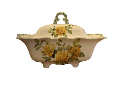 Zuppiera ceramica tiffany - zuppiera,