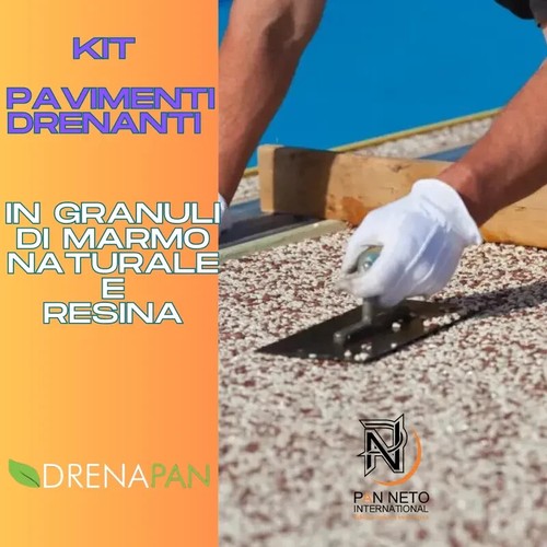Kit pavimentazione drenante - drenante, in