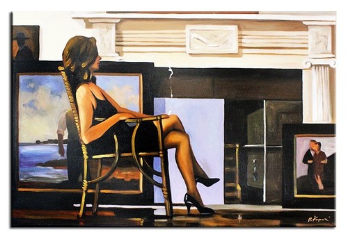Jack vettriano 90x60cm - jack,