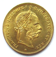 Austria oro fiorini 10 - 4,