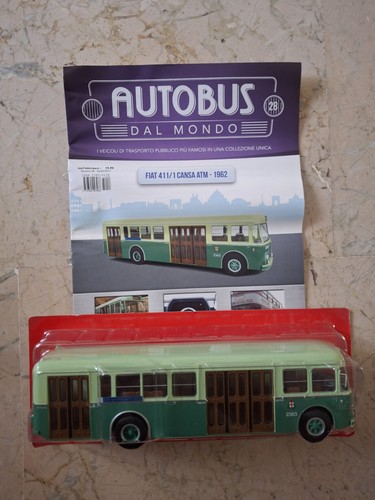 Autobus bus fiat 411 - autobus,