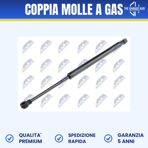 Coppia posteriore molle - molle, gas