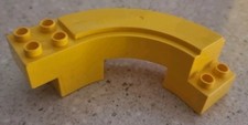 LEGO DUPLO CURVA GIALLA PER