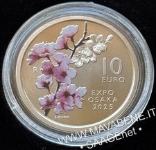 SAN MARINO 2025 EXPO OSAKA MONETA 10 EURO in cofanetto - tiratura solo 5000