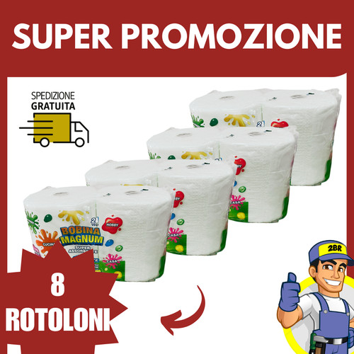 Rotoloni carta 6400 - rotoloni, di