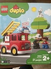 LEGO DUPLO: Fire Truck (10901) Lights & Sounds Complete Set - Needs Battery