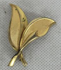 Spilla Foglie Effetto Oro